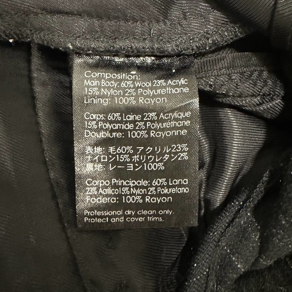 3.1 Philip Lim Wool Blend Pants - Picture 8 of 8